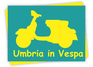 Umbria in vespa